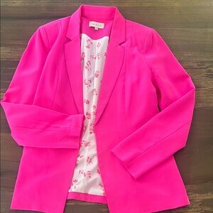 Skies Are Blue - Hot Pink Women's Blazer - Small